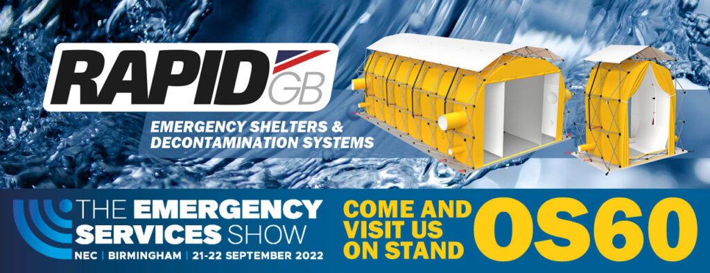 Visit us on stand OS60 at the Emergency Services Show