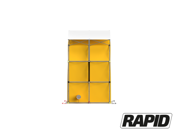 X12 Rapid Decontamination Shelter (with optional shade)