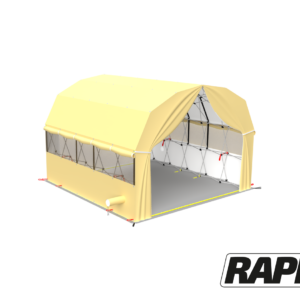 x35 Rapid Shelter with mesh side panels