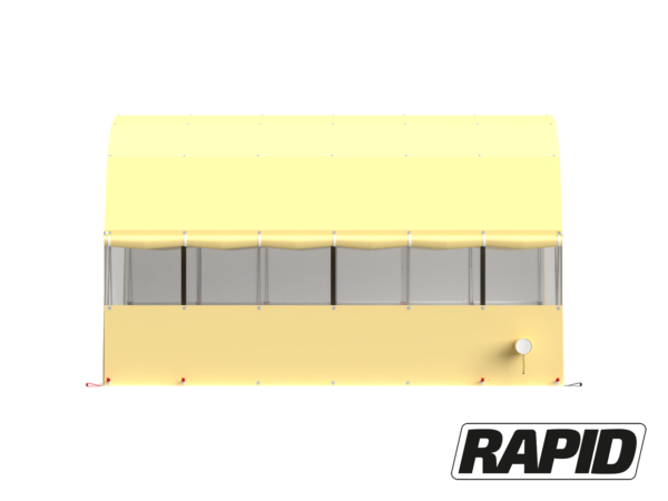x36 Rapid Shelter with mesh side panels