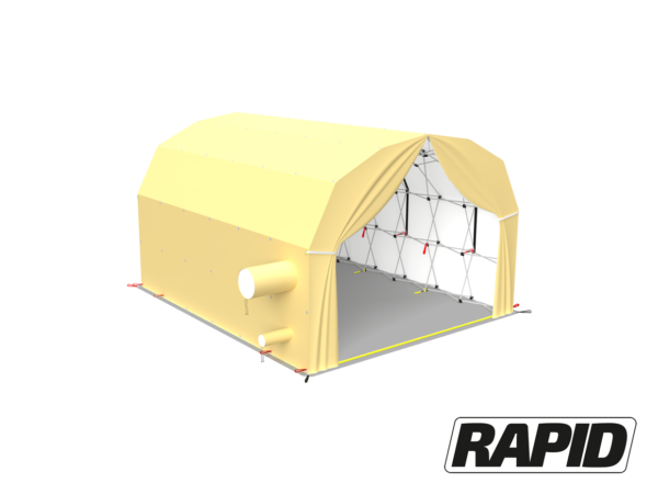 x36 Rapid Shelter with closed sides