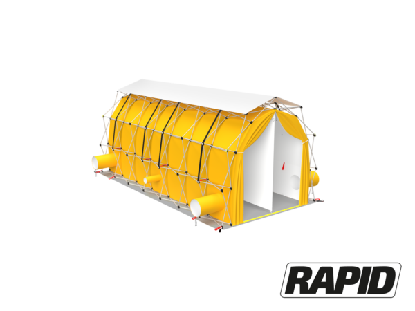 X27 Rapid Decontamination Shelter (with optional shade/run-off)