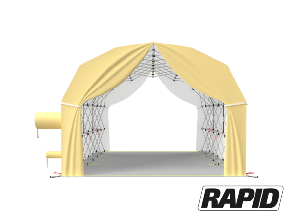 x36 Rapid Shelter with closed sides