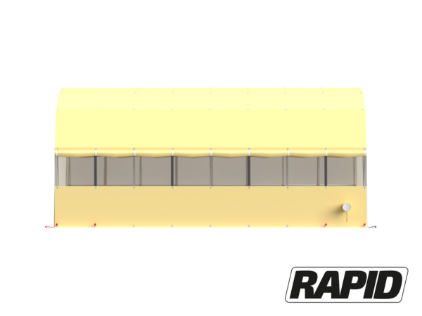 x38 Rapid Shelter with mesh side panels