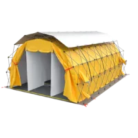 スチューデント('88仏) Coody 8.0 Air Tent Black - Inflatable Tent House for Camping (1-4 Pers