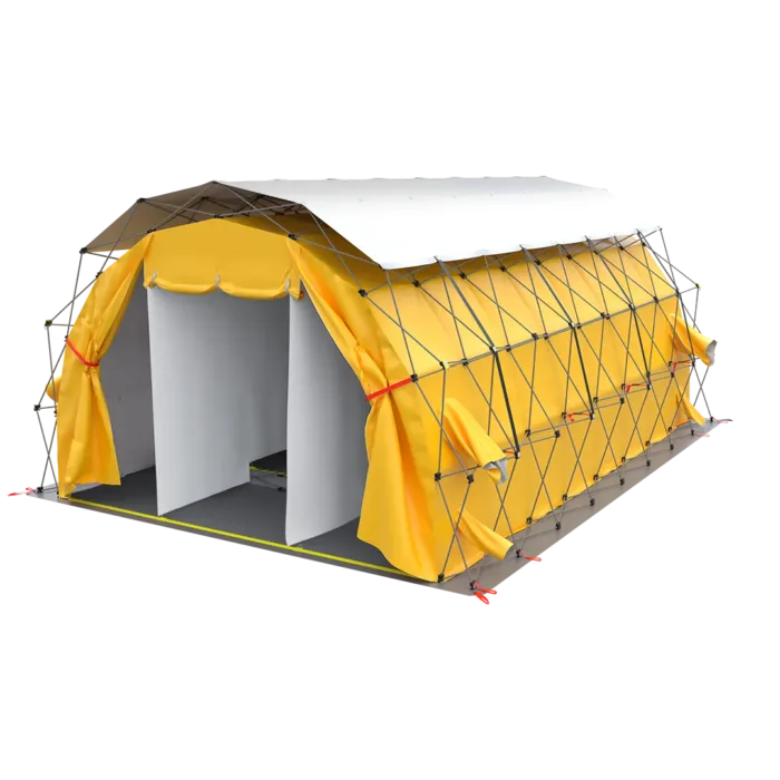 Rapid GB X38D Decontamination tent 3 Quarter View