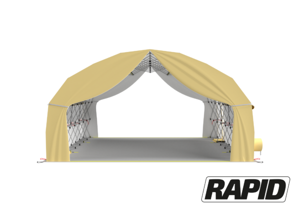 x57 Rapid Shelter with mesh side panels