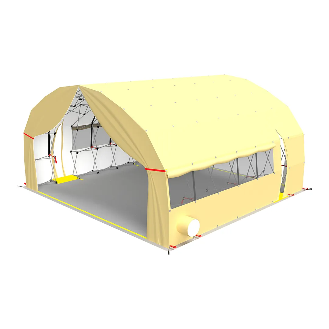 RapidGB X57C Command and control Shelter three quarter view