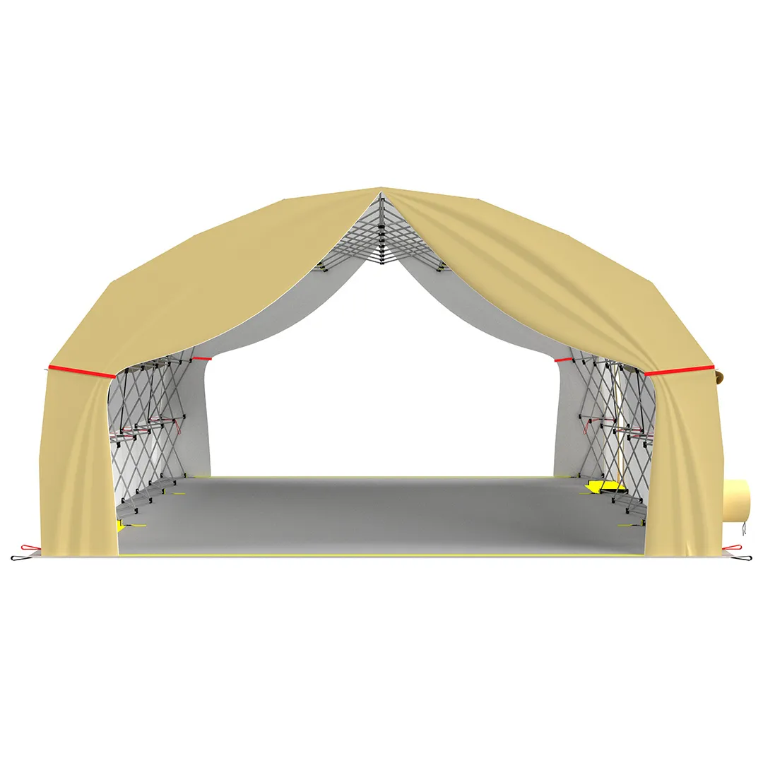 RapidGB X57C Command and control Shelter front view